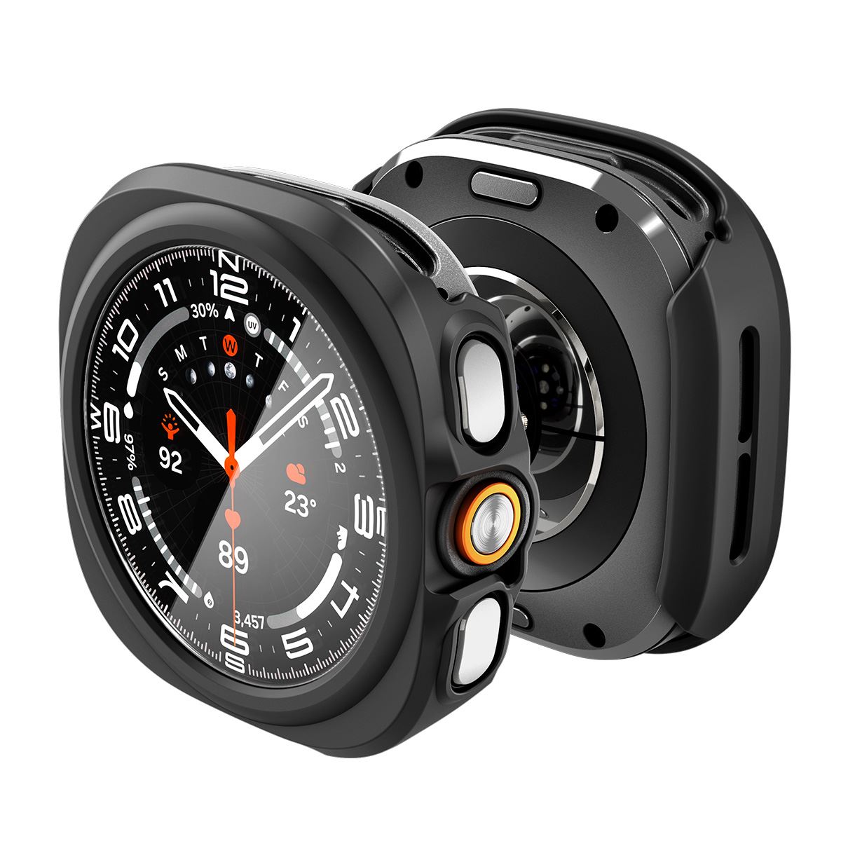 Spigen Thin Fit 360, black - Samsung Galaxy Watch Ultra 2 47mm (5)