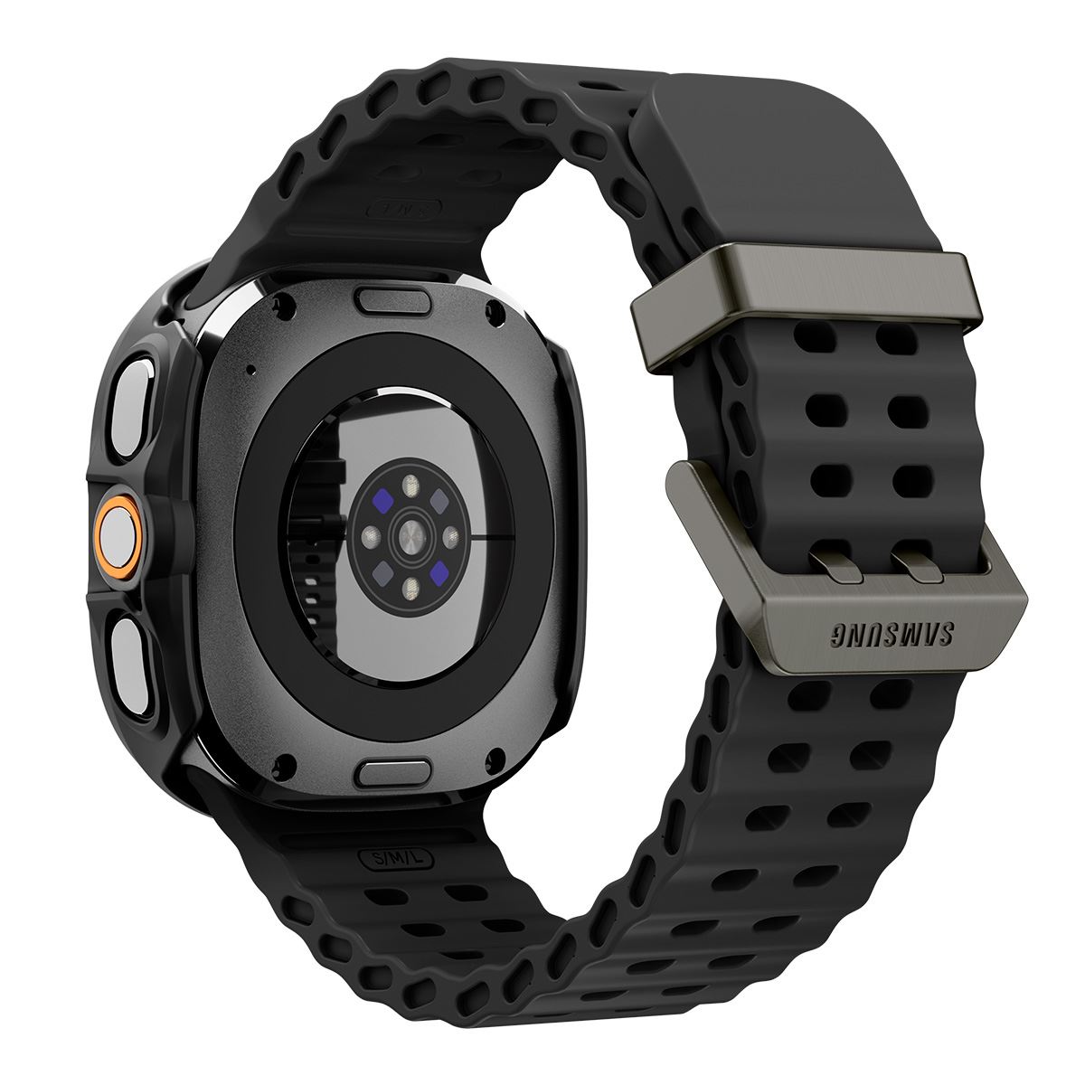 Spigen Thin Fit 360, black - Samsung Galaxy Watch Ultra 2 47mm (6)
