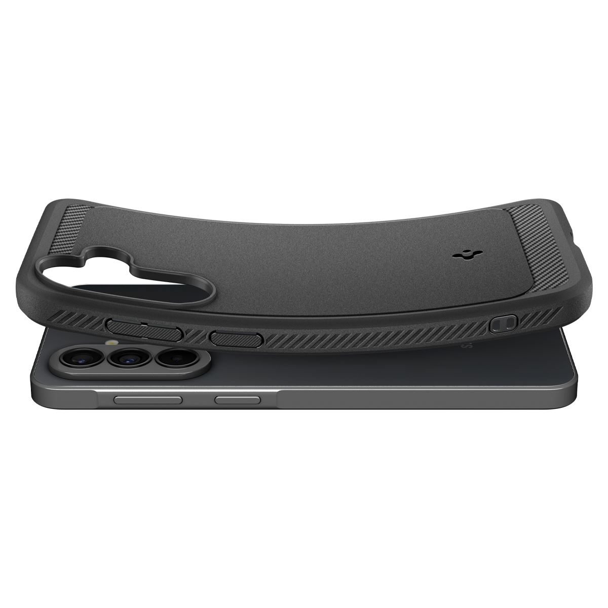 Spigen Rugged Armor, matte black - Samsung Galaxy A37 5G (10)