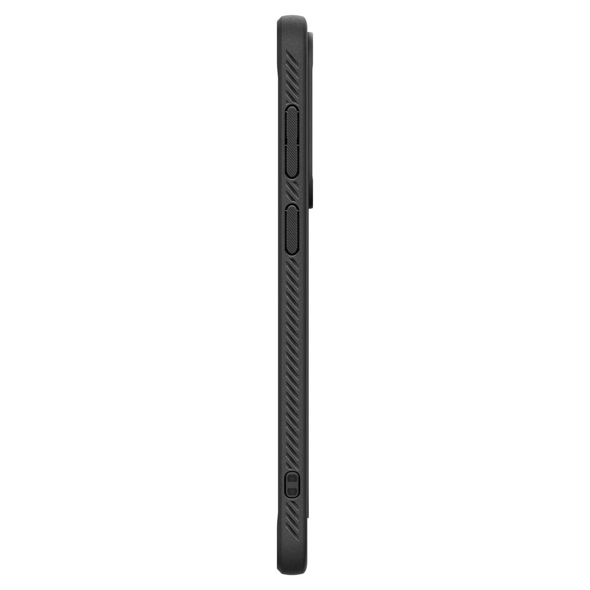 Spigen Rugged Armor, matte black - Samsung Galaxy A37 5G (5)