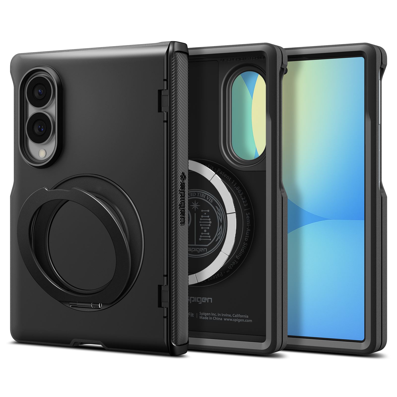 Spigen Slim Armor Pro S MagSafe, black - Samsung Galaxy Z Fold8 (1)