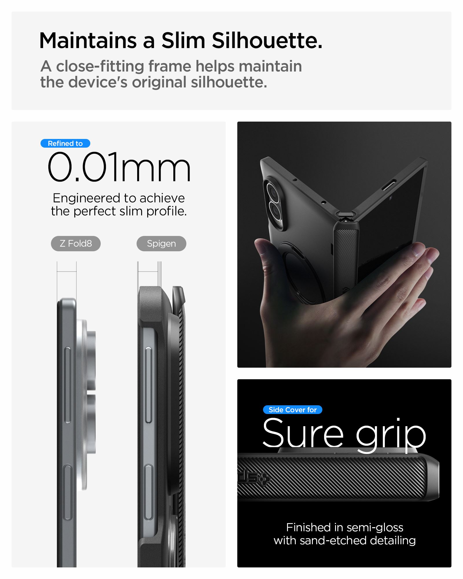 Spigen Slim Armor Pro S MagSafe, black - Samsung Galaxy Z Fold8 (19)