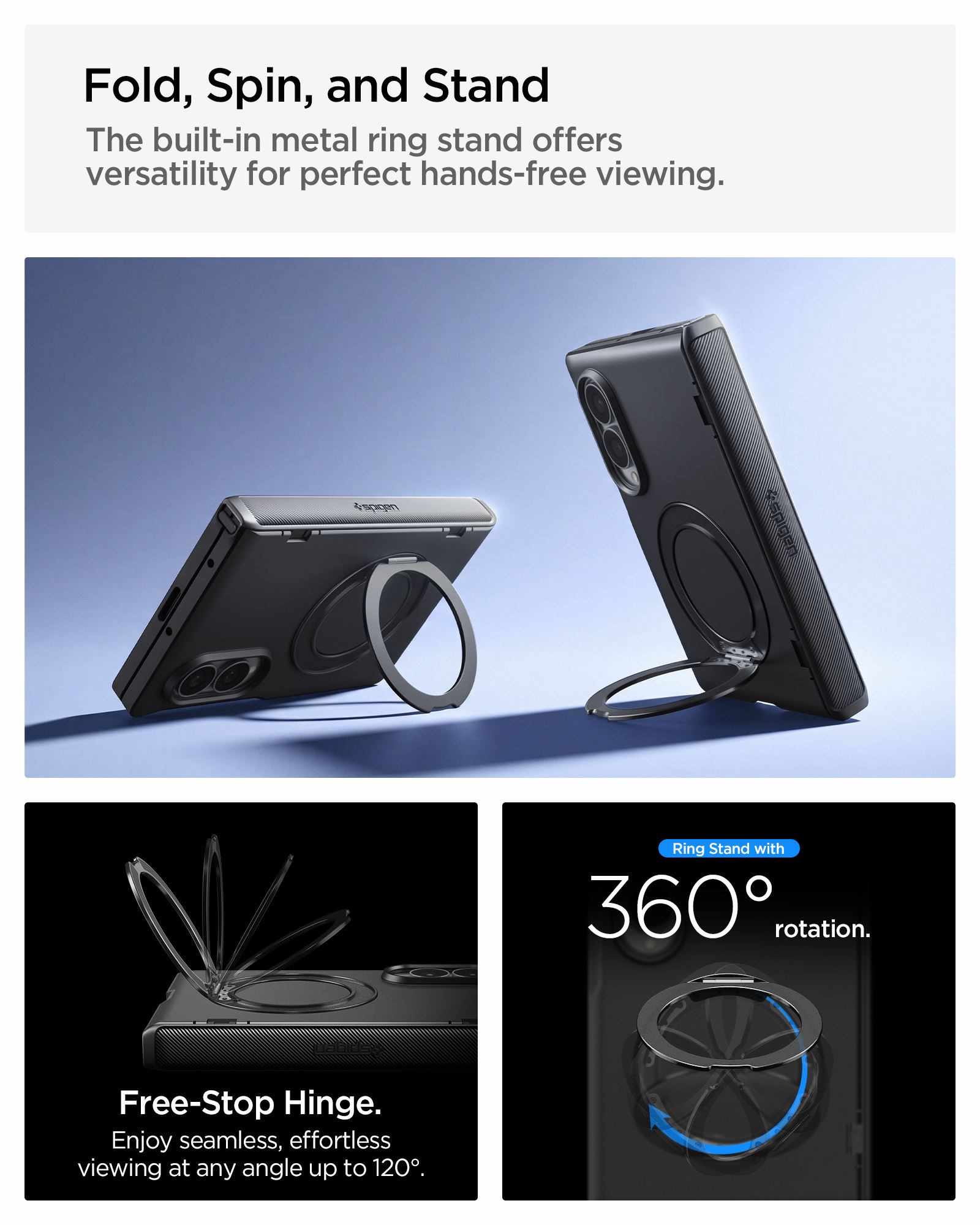 Spigen Slim Armor Pro S MagSafe, black - Samsung Galaxy Z Fold8 (22)