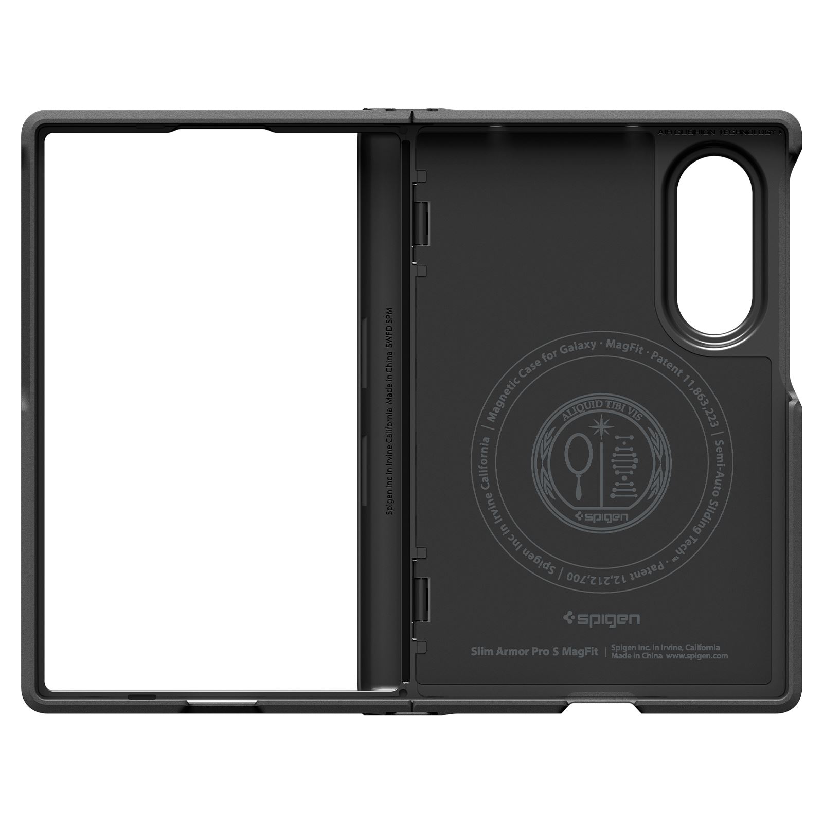 Spigen Slim Armor Pro S MagSafe, black - Samsung Galaxy Z Fold8 (7)