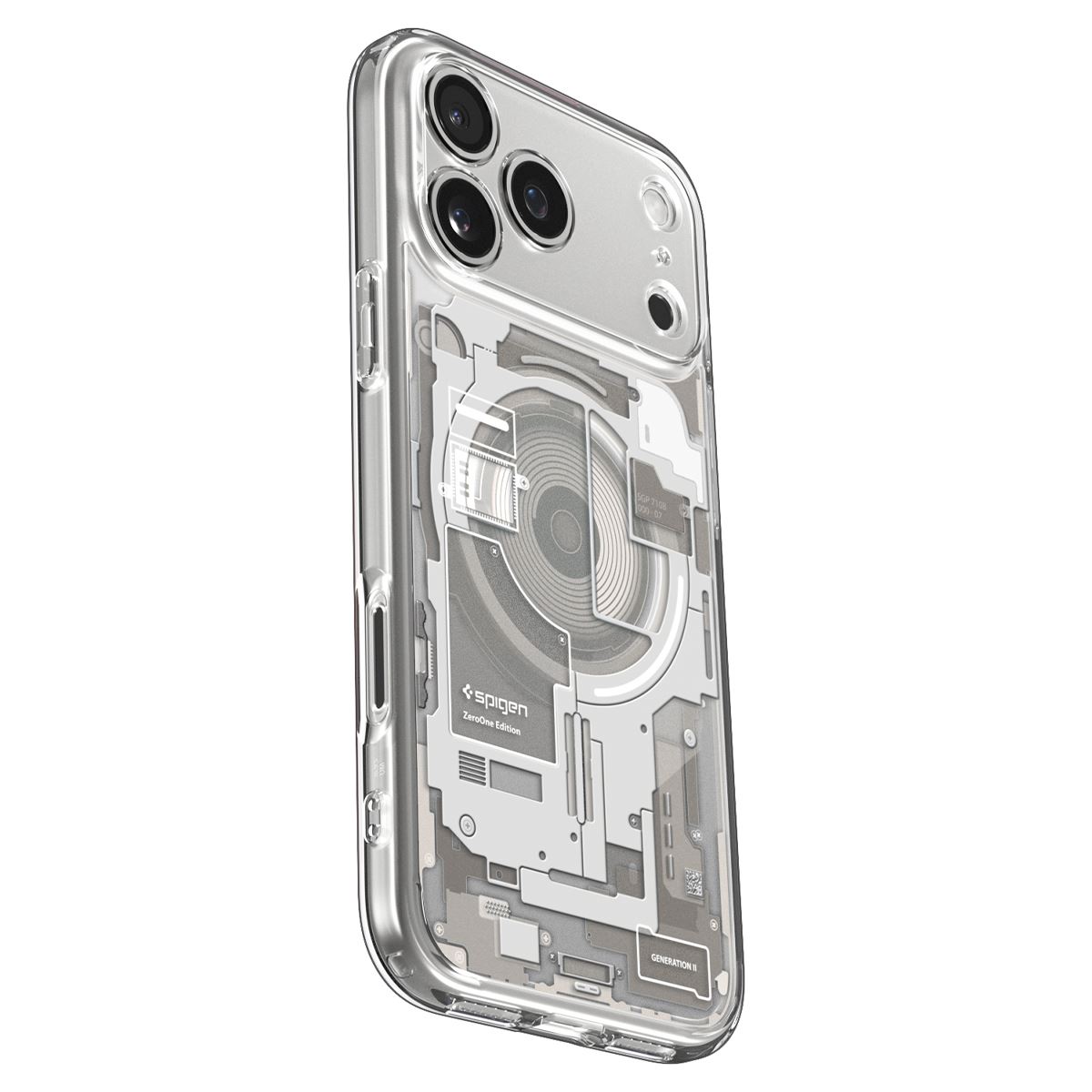 Spigen Ultra Hybrid MagSafe, zero one natural titanium - iPhone 18 Pro/17 Pro (12)