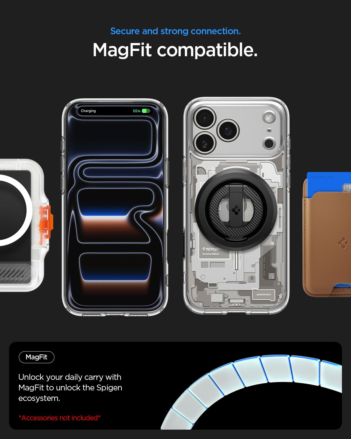 Spigen Ultra Hybrid MagSafe, zero one natural titanium - iPhone 18 Pro/17 Pro (17)