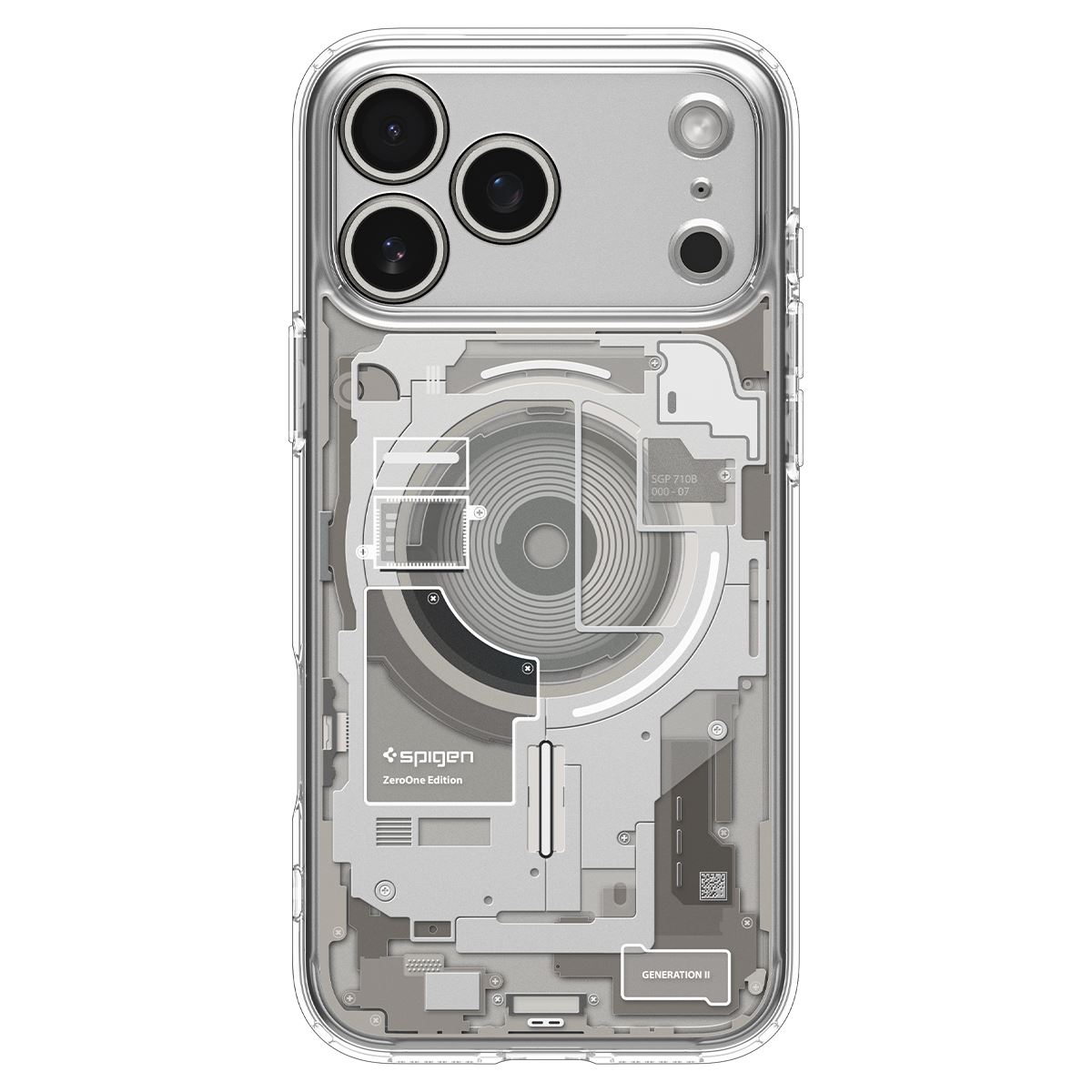 Spigen Ultra Hybrid MagSafe, zero one natural titanium - iPhone 18 Pro/17 Pro (4)