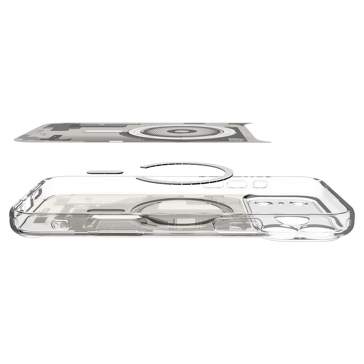 Spigen Ultra Hybrid MagSafe, zero one natural titanium - iPhone 18 Pro/17 Pro (9)