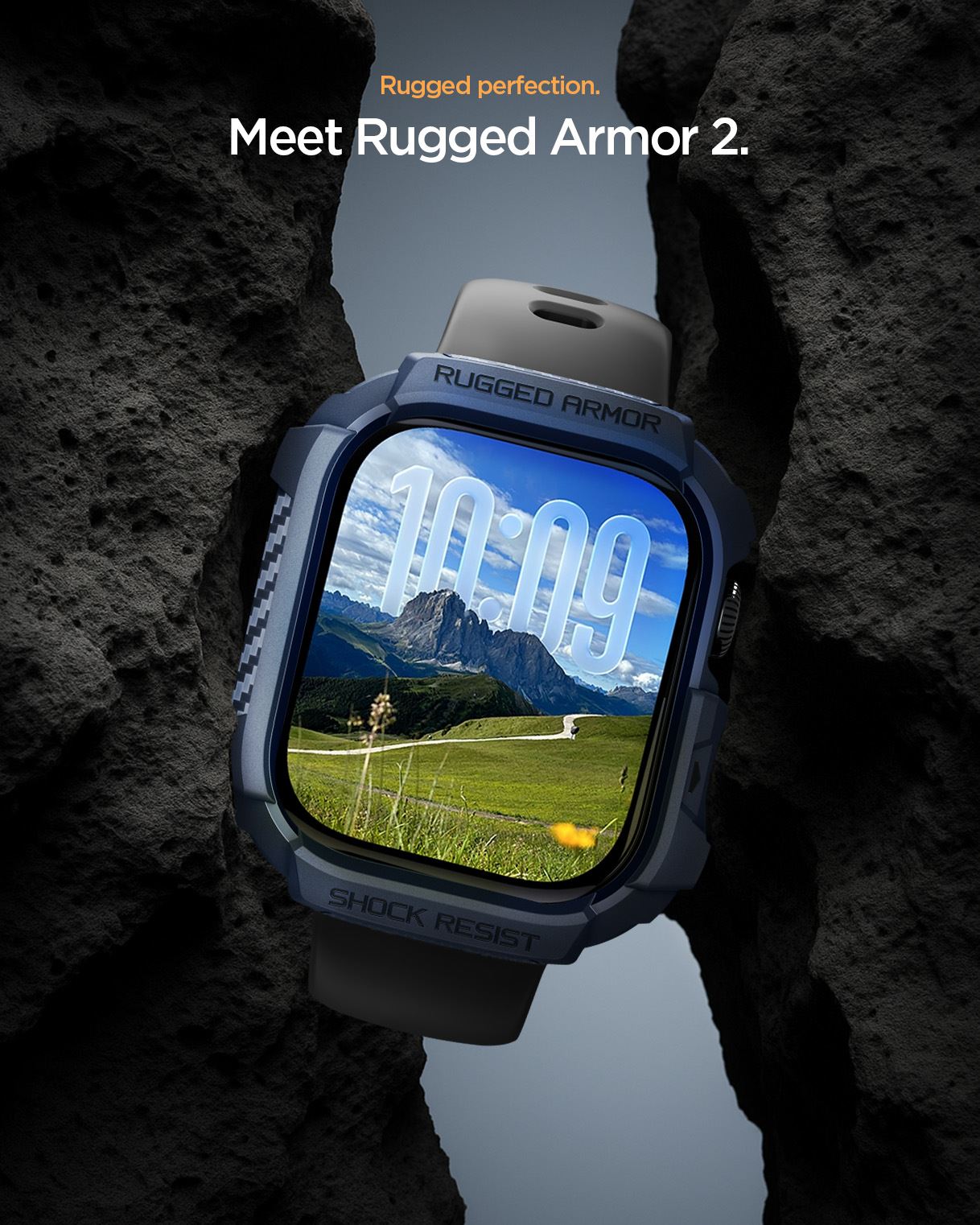 Spigen Rugged Armor 2, navy blue - Apple Watch 11 42mm (12)