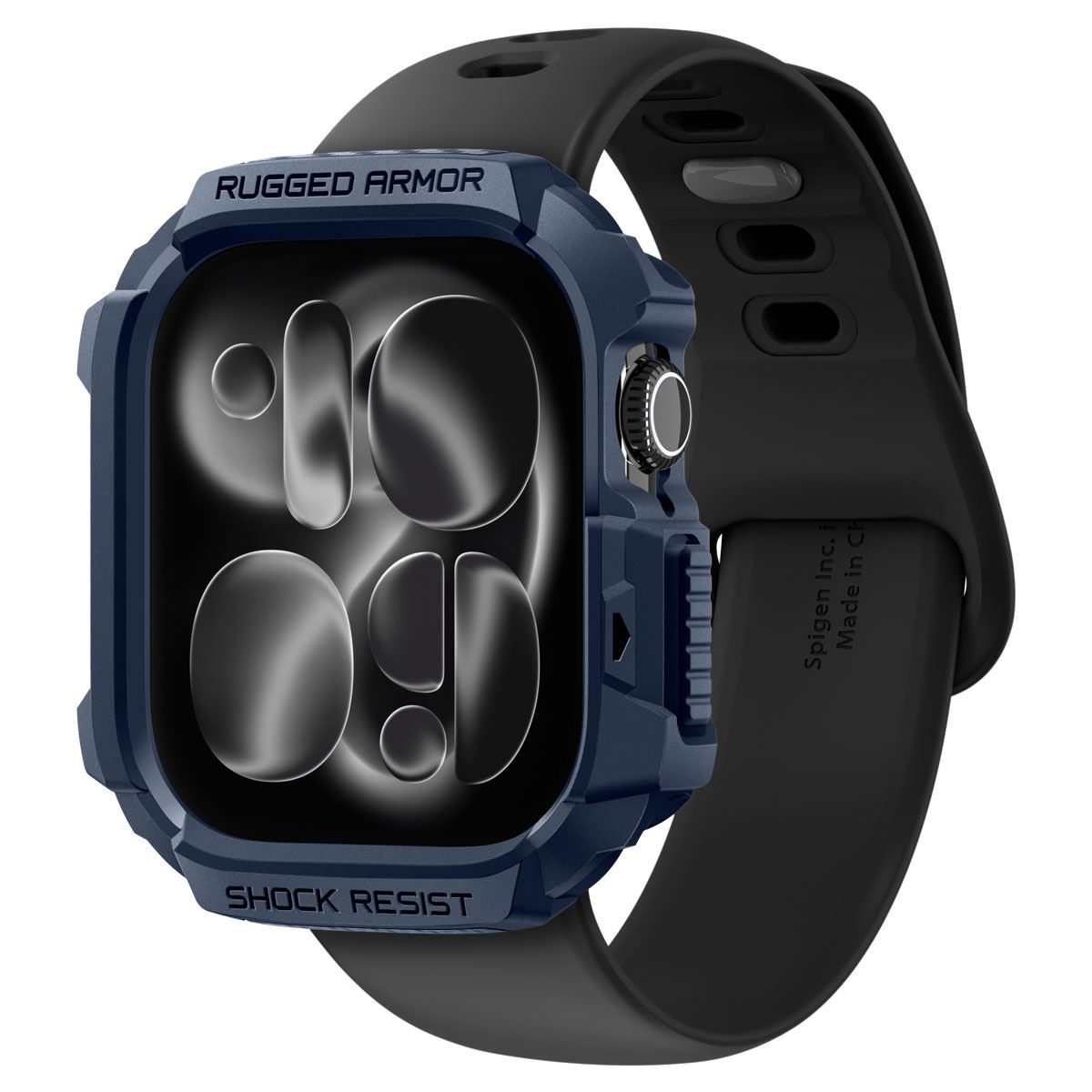 Spigen Rugged Armor 2, navy blue - Apple Watch 11 42mm