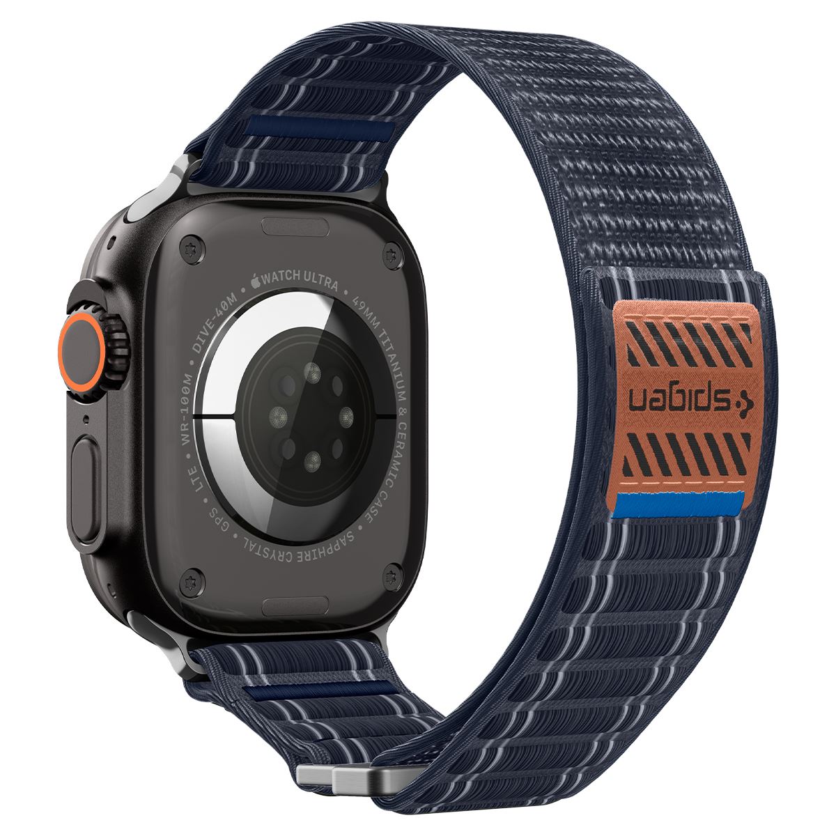 Spigen Fabric Band (hook-and-loop), navy - Apple Watch 49mm/46mm/45mm/44mm (7)