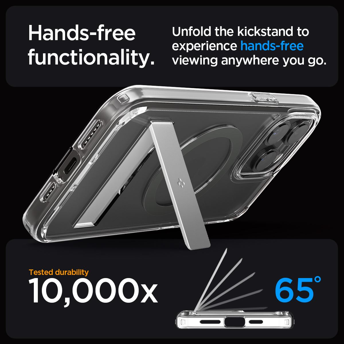 Spigen Ultra Hybrid S MagSafe, graphite - iPhone 15 Pro (14)