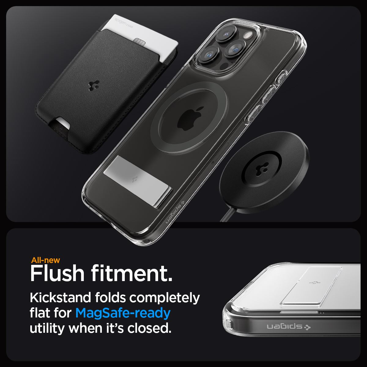 Spigen Ultra Hybrid S MagSafe, graphite - iPhone 15 Pro (15)
