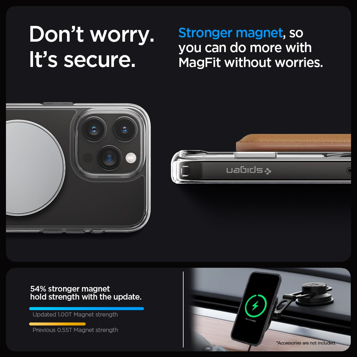 Spigen Ultra Hybrid S MagSafe, graphite - iPhone 15 Pro (16)