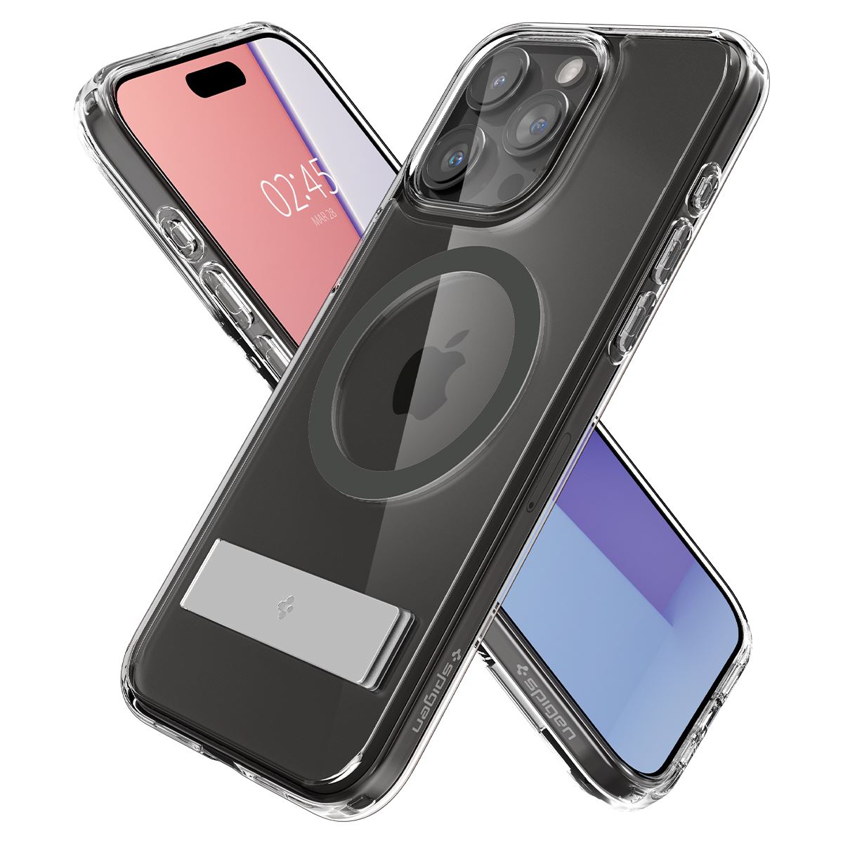 Spigen Ultra Hybrid S MagSafe, graphite - iPhone 15 Pro (8)