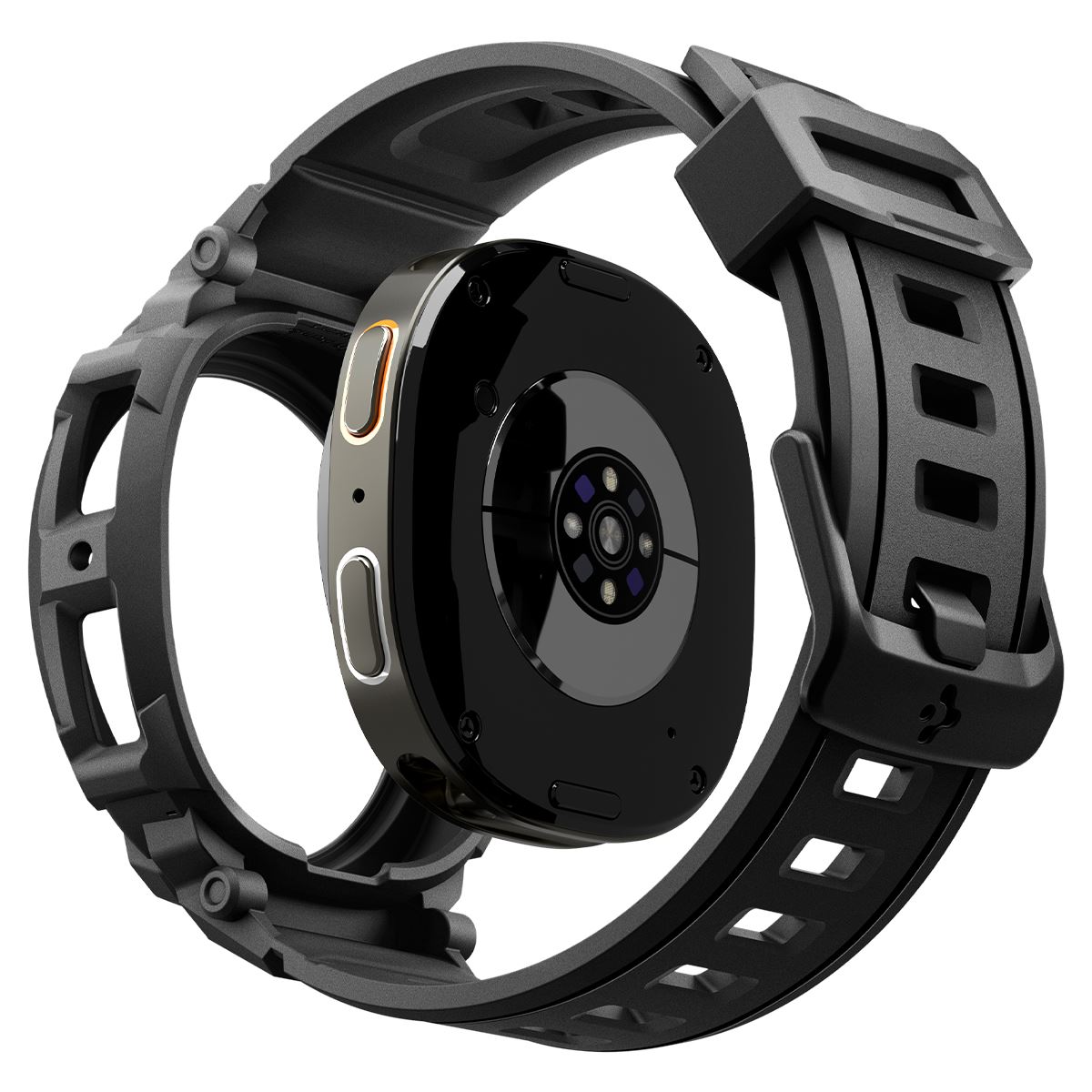 Spigen Rugged Armor Pro, matte black - Samsung Galaxy Watch 8 (40mm) (11)