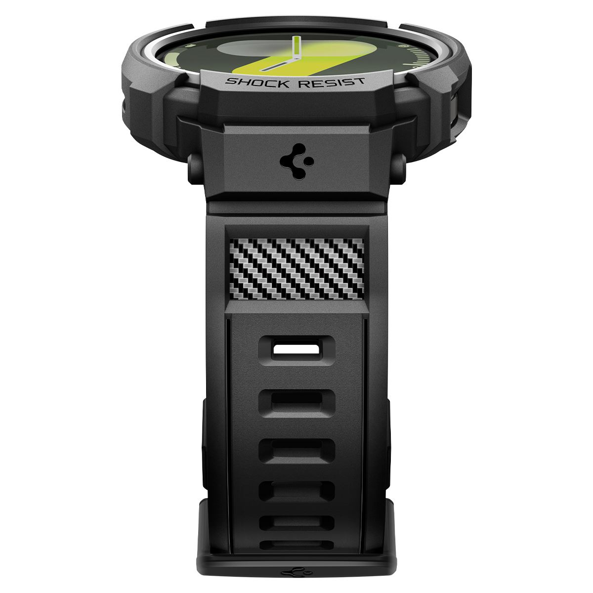 Spigen Rugged Armor Pro, matte black - Samsung Galaxy Watch 8 (40mm) (6)