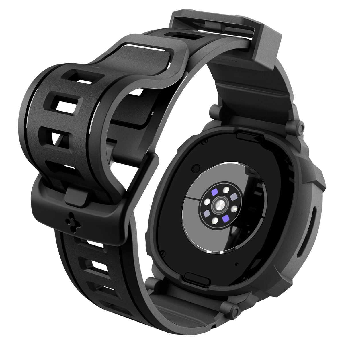Spigen Rugged Armor Pro, matte black - Samsung Galaxy Watch 8 (40mm) (9)