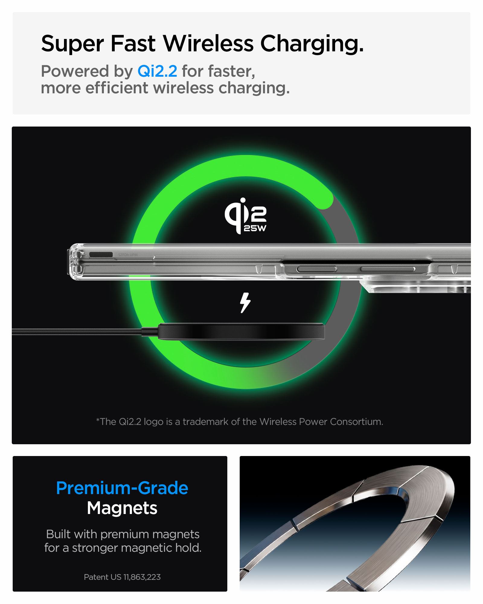 Spigen Ultra Hybrid Pro MagSafe, clear white - Samsung Galaxy Z Fold8 Ultra (18)
