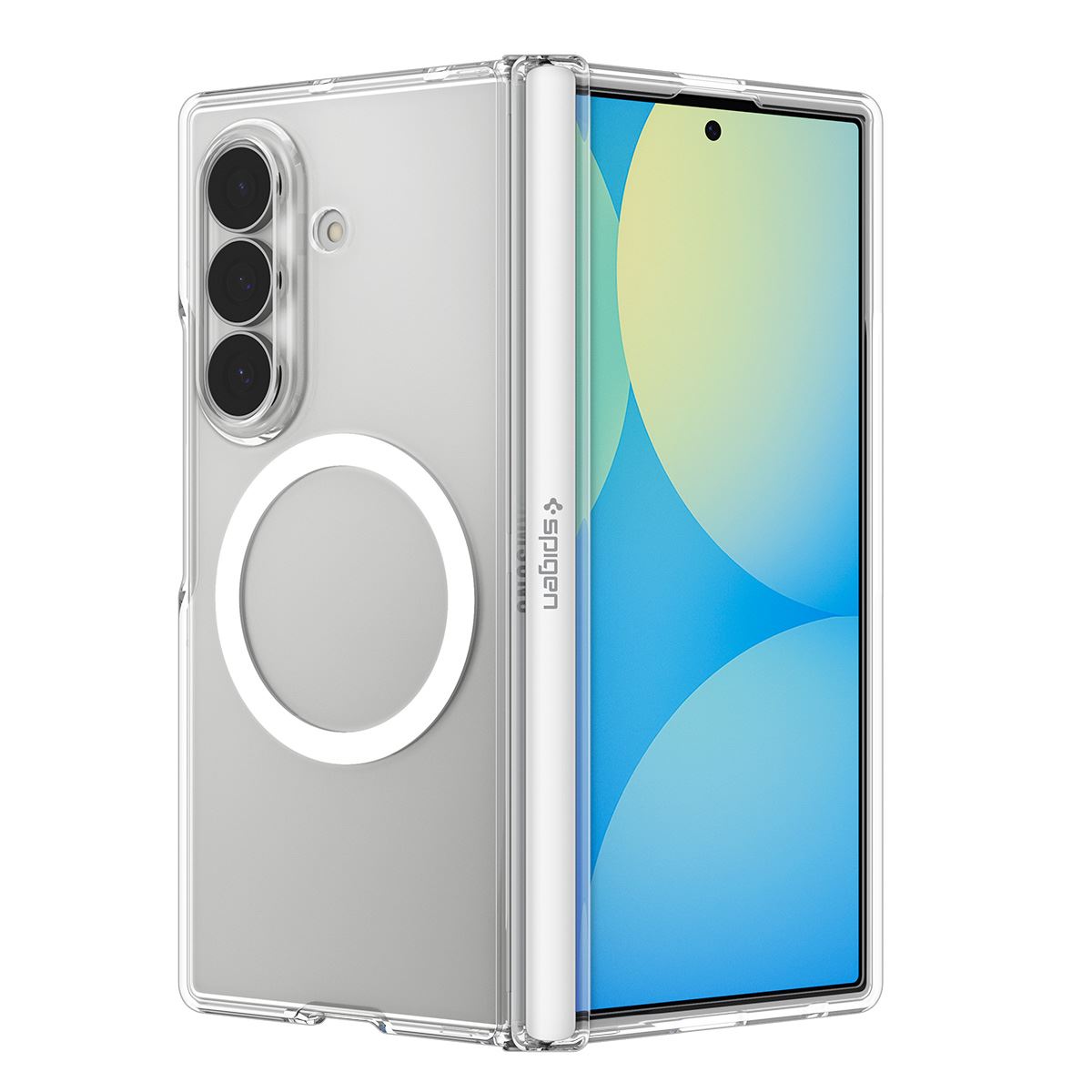 Spigen Ultra Hybrid Pro MagSafe, clear white - Samsung Galaxy Z Fold8 Ultra (6)