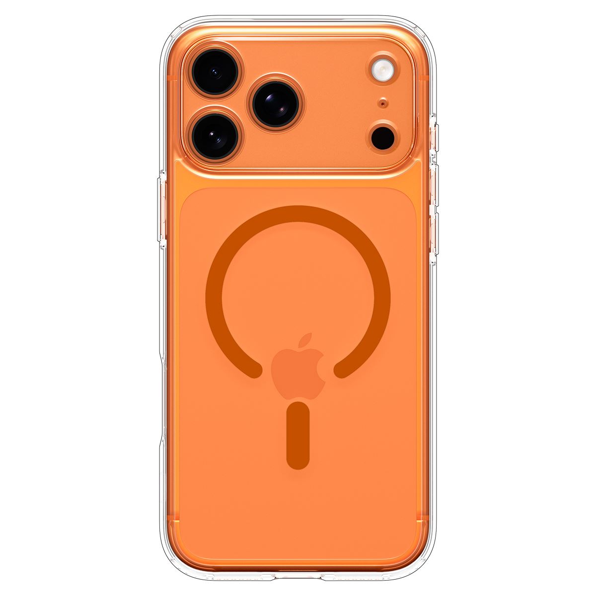 Spigen Ultra Hybrid MagSafe, clear orange - iPhone 17 Pro Max (2)