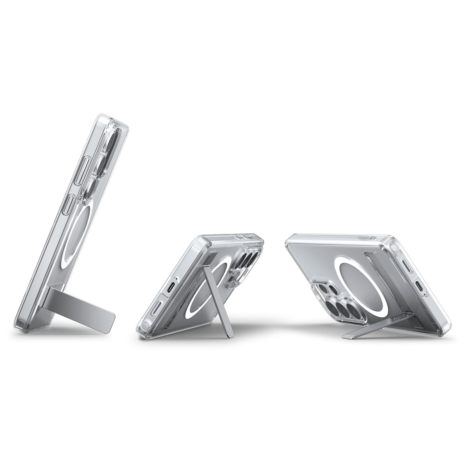 Spigen Ultra Hybrid S MagSafe, clear white - Samsung Galaxy S26 Ultra (11)