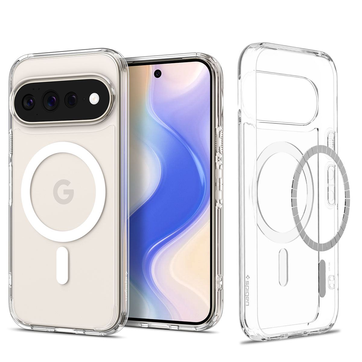 Spigen Ultra Hybrid MagSafe, clear white - Google Pixel 11 Pro XL (2)