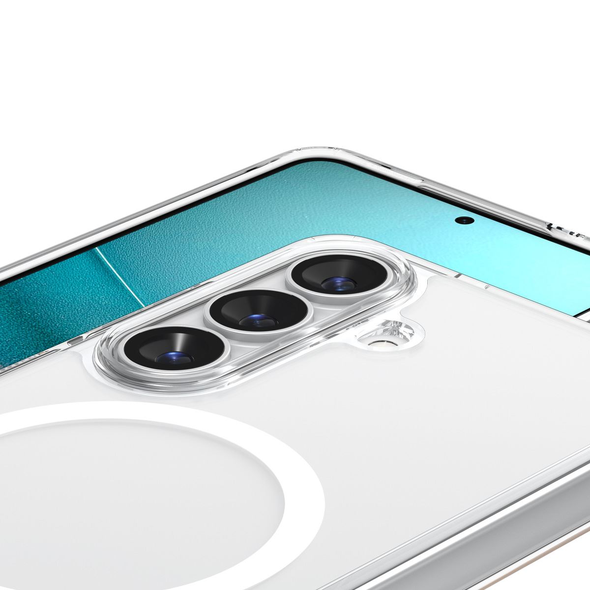 Spigen Ultra Hybrid MagSafe, clear white - Samsung Galaxy S26 (7)