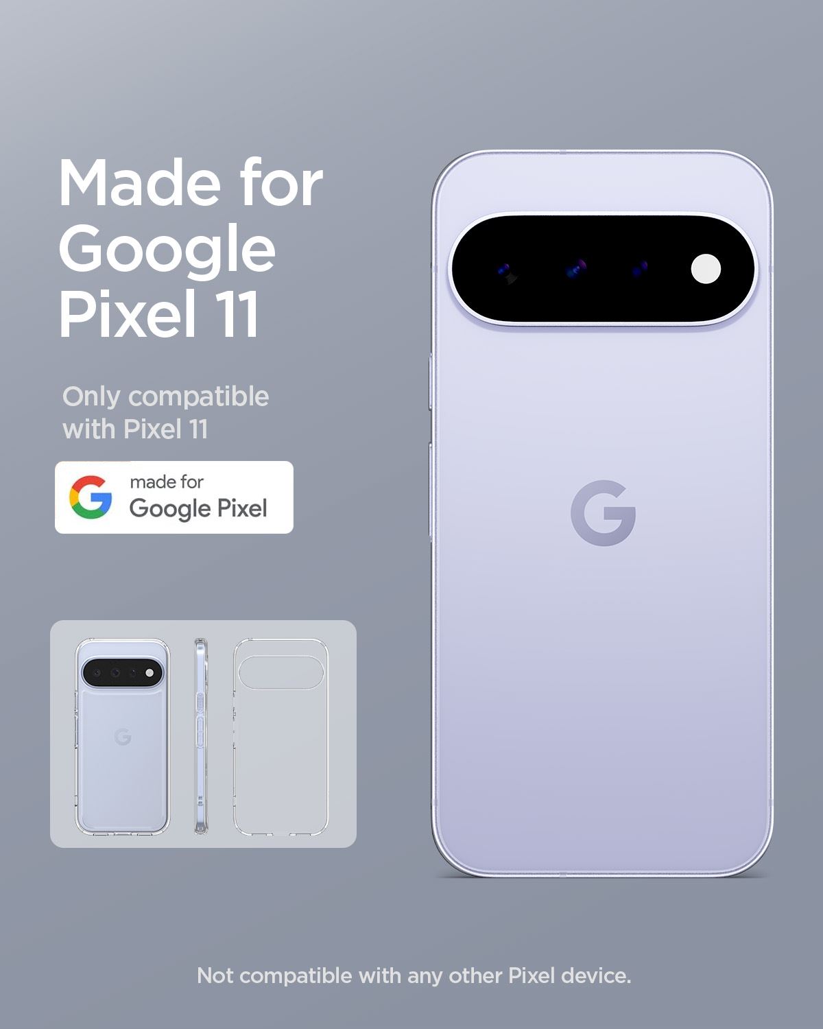Spigen Ultra Hybrid, crystal clear - Google Pixel 11 (11)