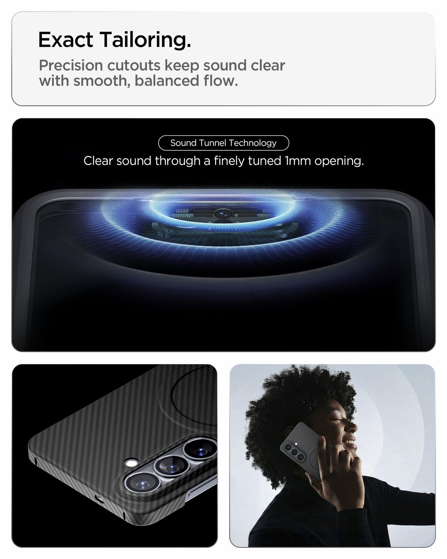 Spigen Air Skin Aramid MagSafe, black - Samsung Galaxy S26 (18)