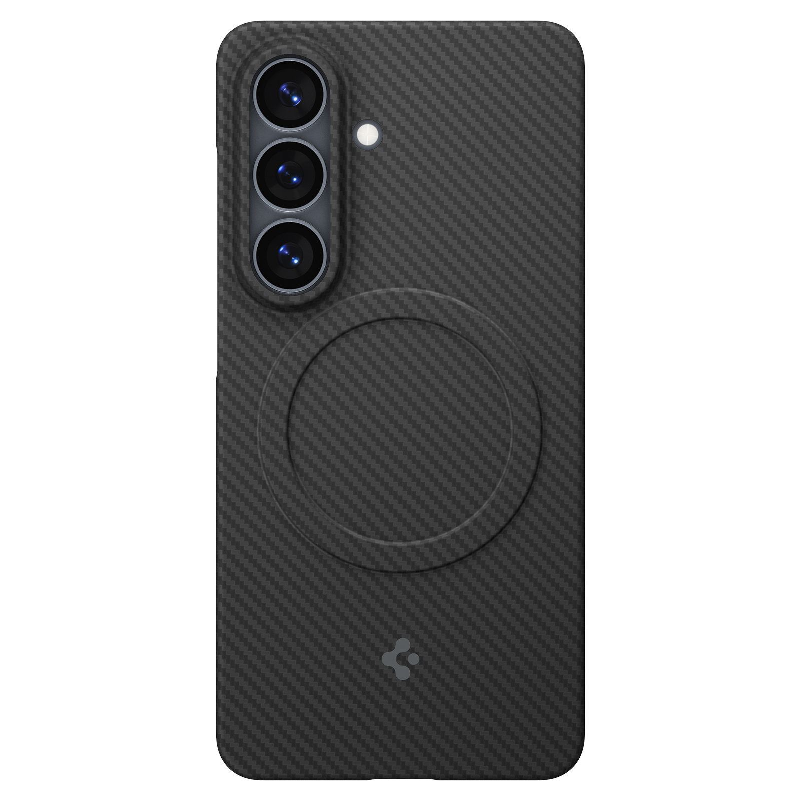 Spigen Air Skin Aramid MagSafe, black - Samsung Galaxy S26 (3)