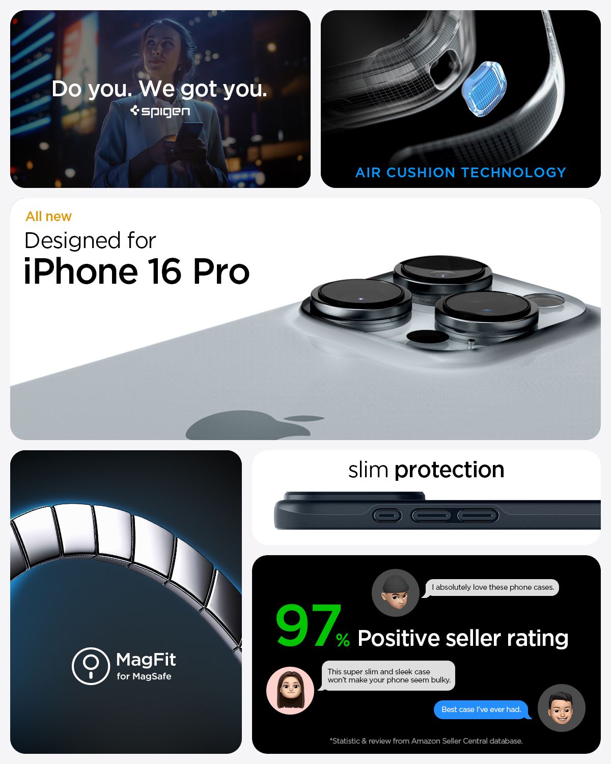 Spigen Thin Fit MagSafe, metal slate - iPhone 16 Pro (7)