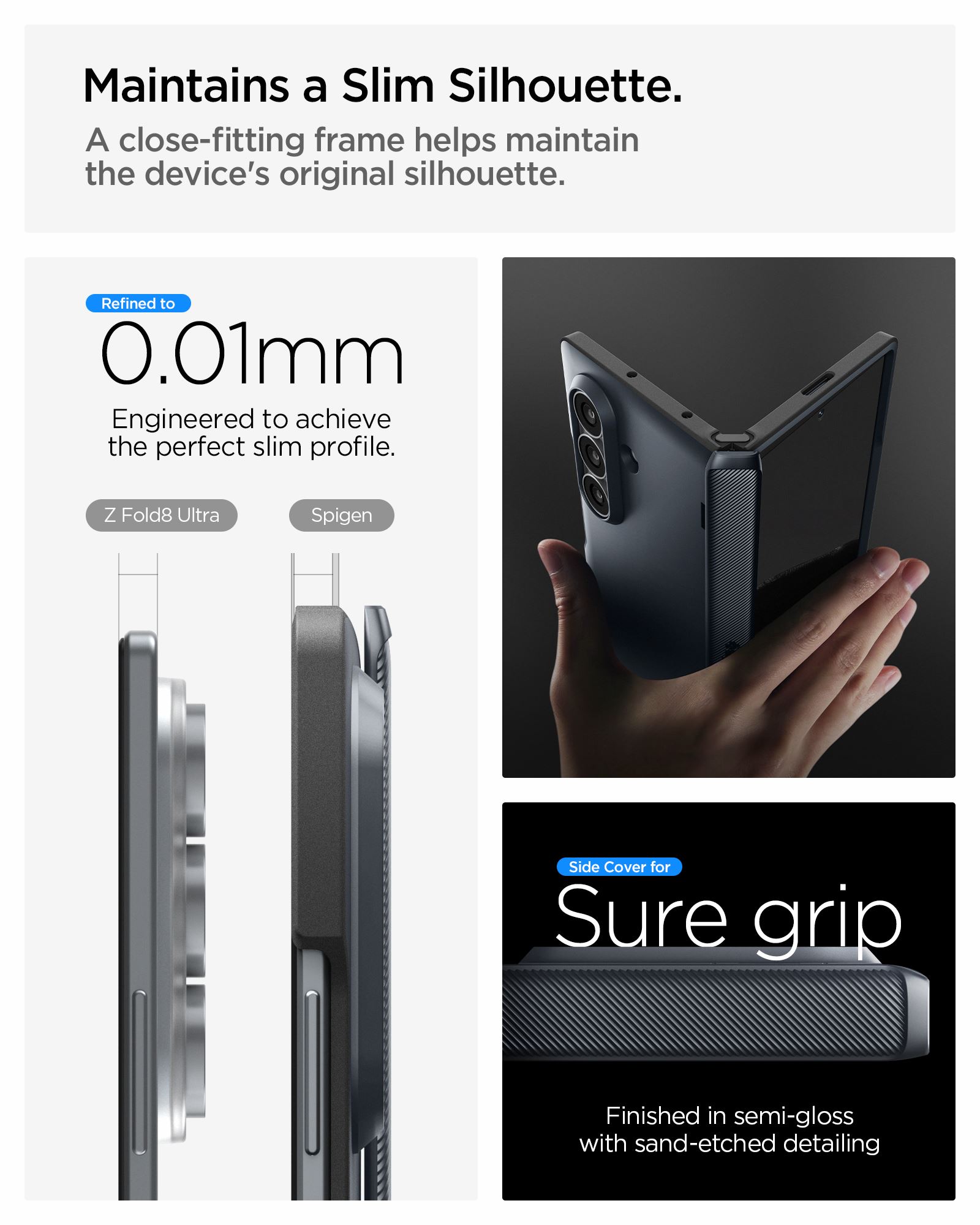 Spigen Slim Armor Pro MagSafe, metal slate - Samsung Galaxy Z Fold8 Ultra (18)