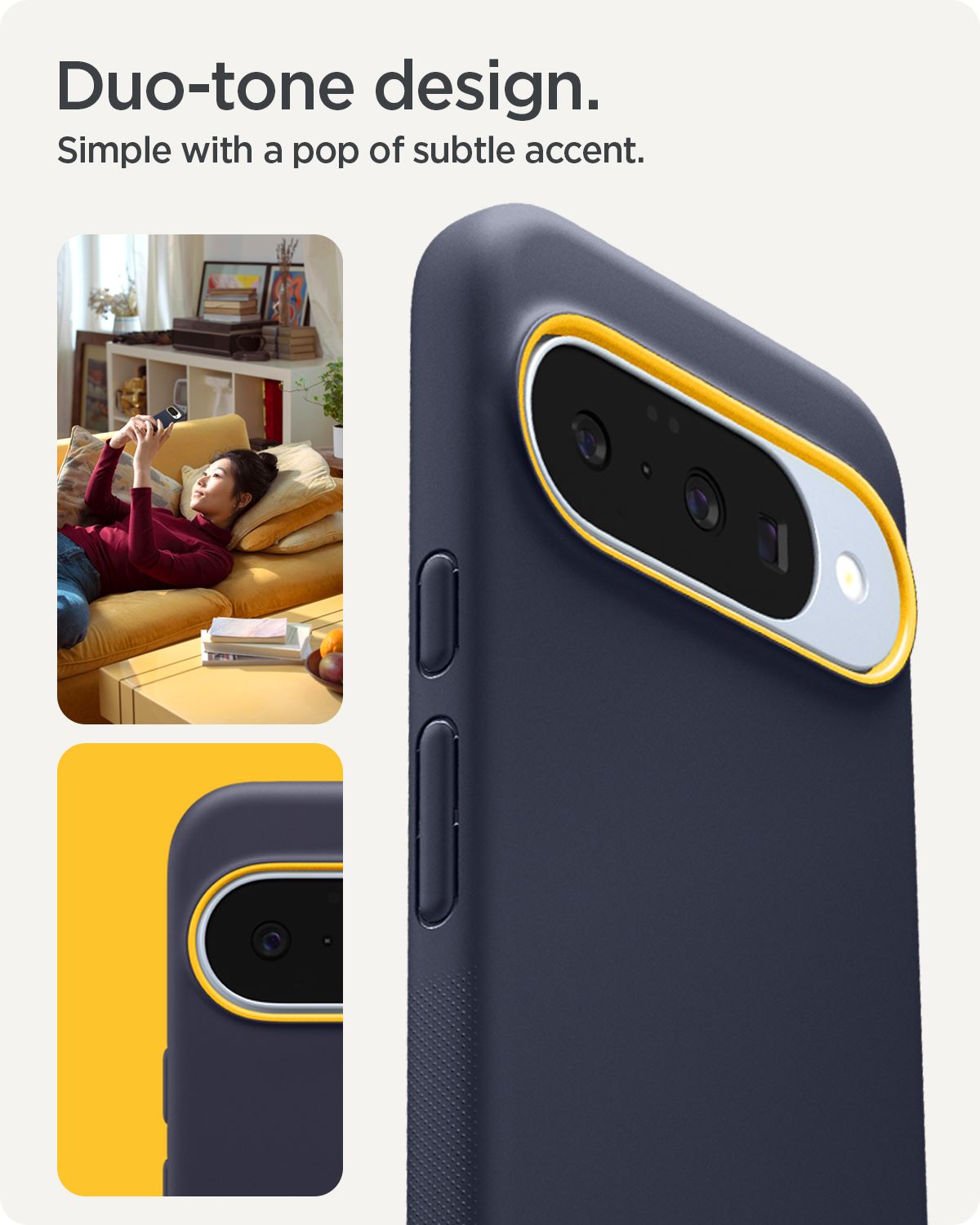 Spigen Nano Pop MagSafe, blueberry navy - Google Pixel 10 Pro/Pixel 10 (12)