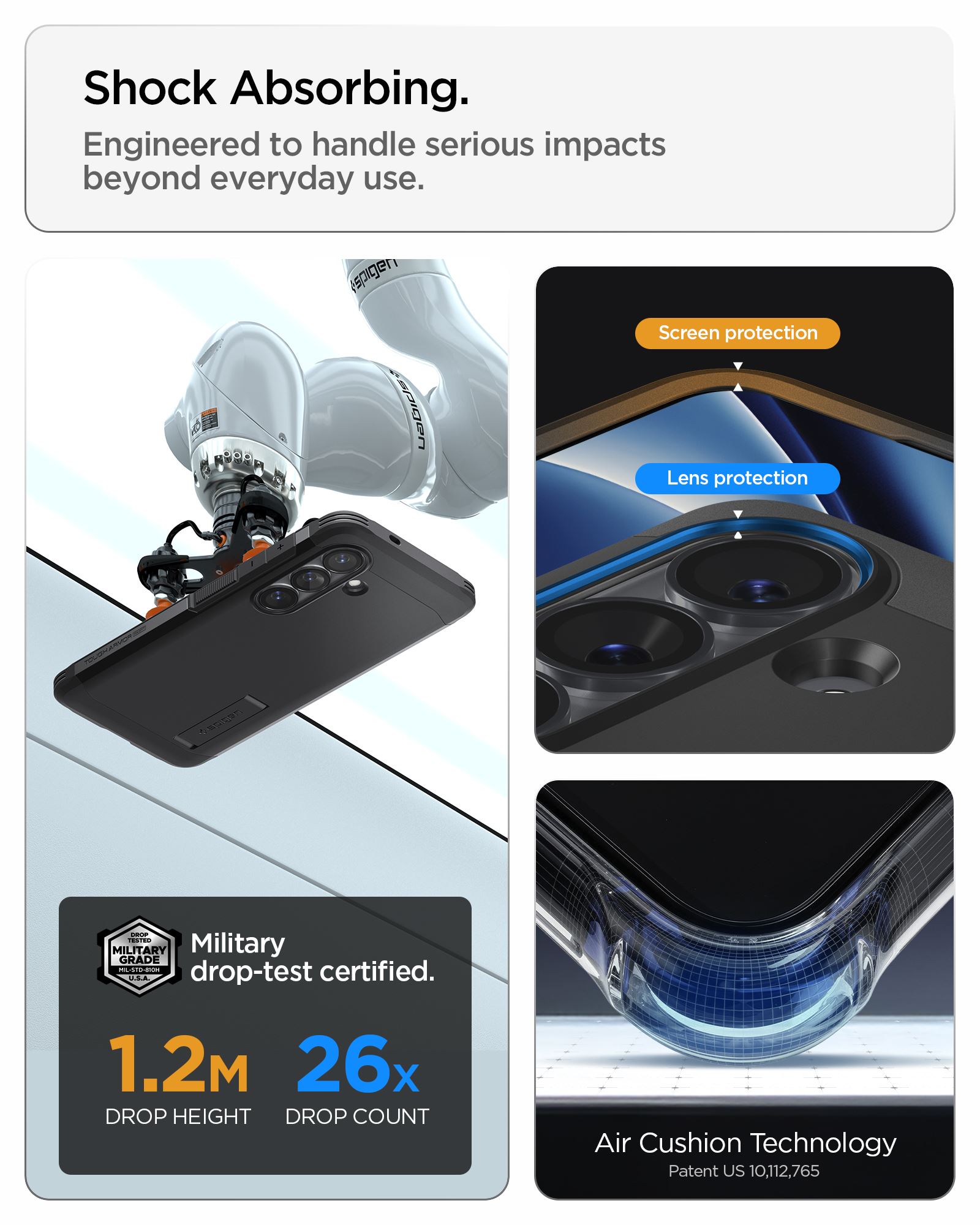 Spigen Tough Armor MagSafe, black - Samsung Galaxy S26+ (13)