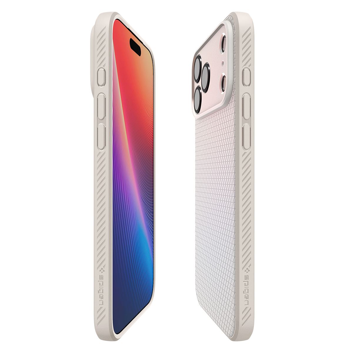 Spigen Liquid Air, natural titanium - iPhone 18 Pro Max/17 Pro Max (7)