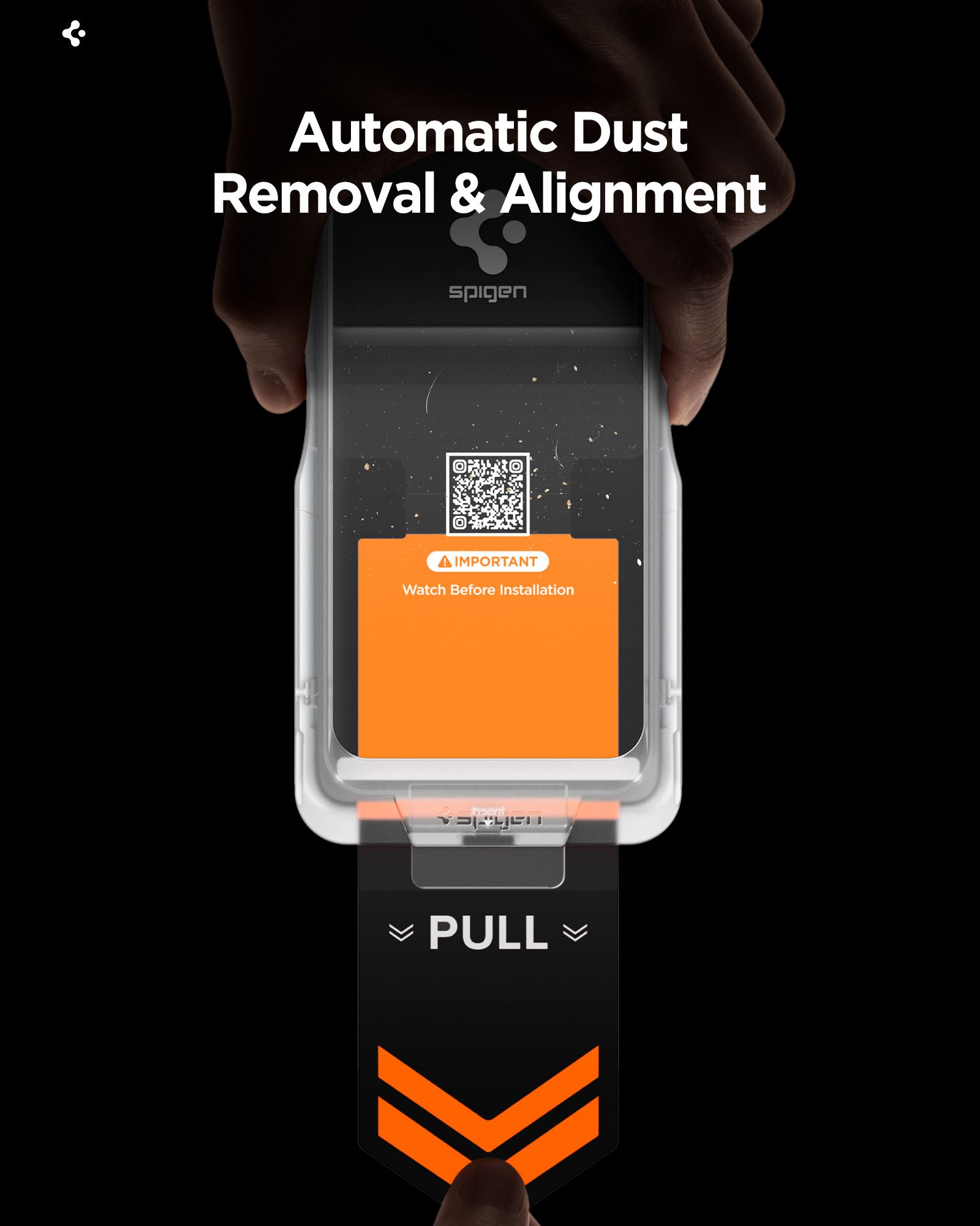 Spigen Glass tR EZ Fit Pro HD 2 Pack, transparency - Samsung Galaxy S26 (11)