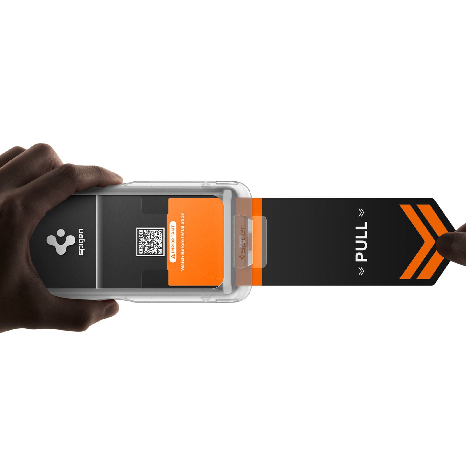 Spigen Glass tR EZ Fit Pro HD 2 Pack, transparency - Samsung Galaxy S26 (6)