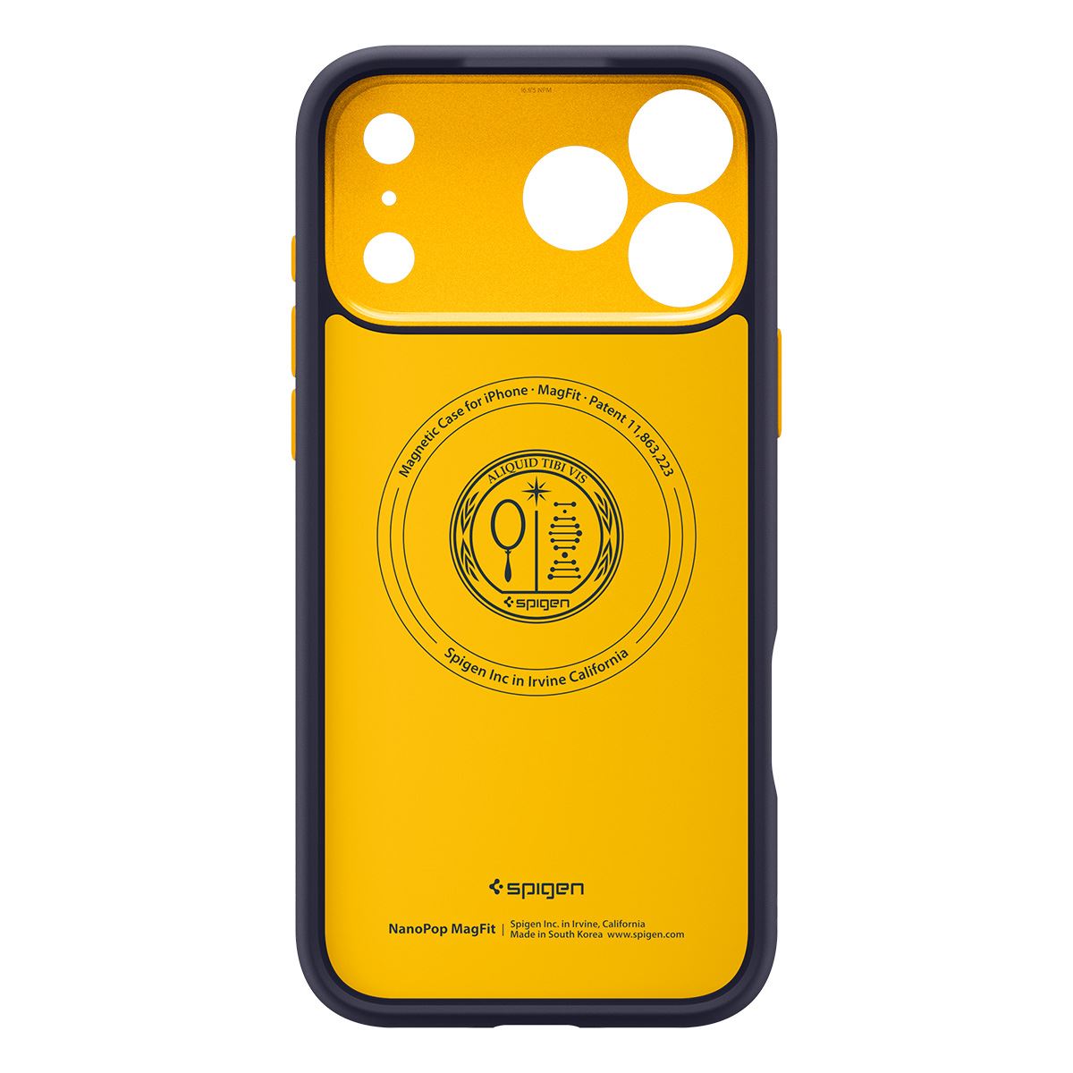 Spigen Nano Pop MagSafe, blueberry navy - iPhone 18 Pro/17 Pro (6)