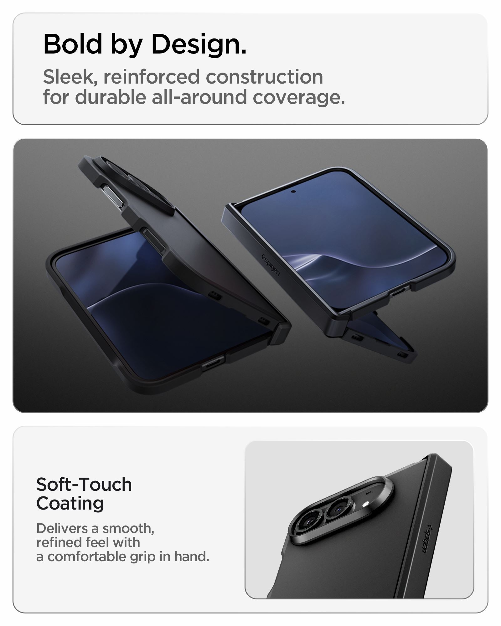 Spigen Tough Armor Pro MagSafe, black - iPhone Duo (16)