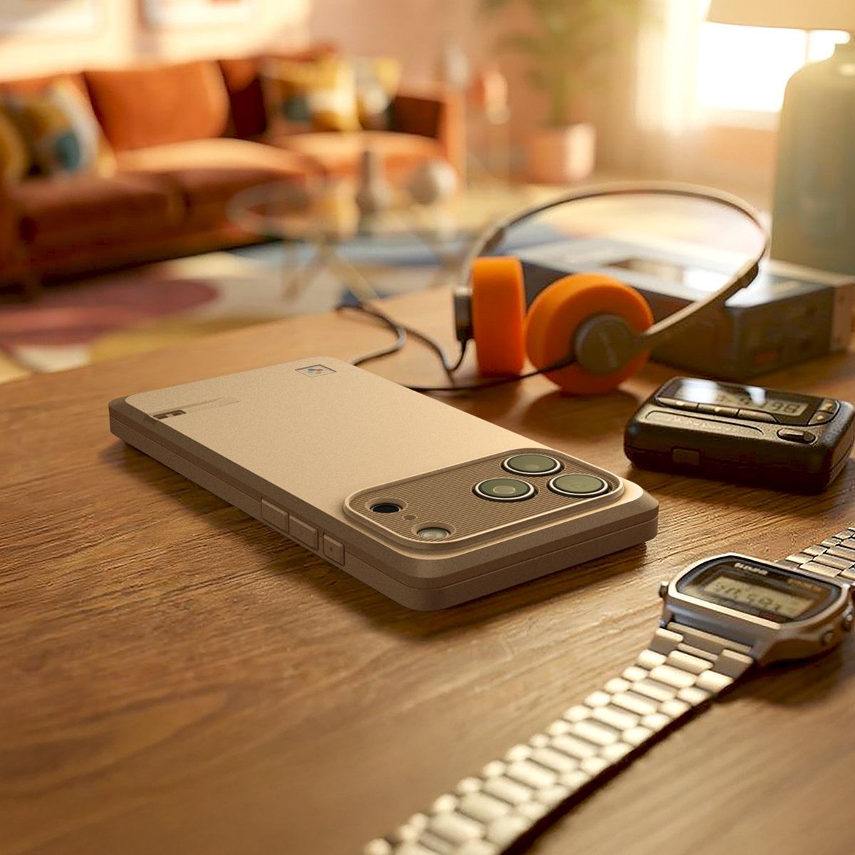 Spigen Classic LS MagSafe, stone - iPhone 17 Pro (20)