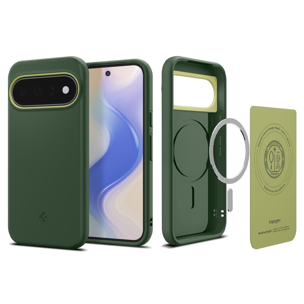 Spigen Nano Pop MagSafe, avo green - Google Pixel 11 (3)