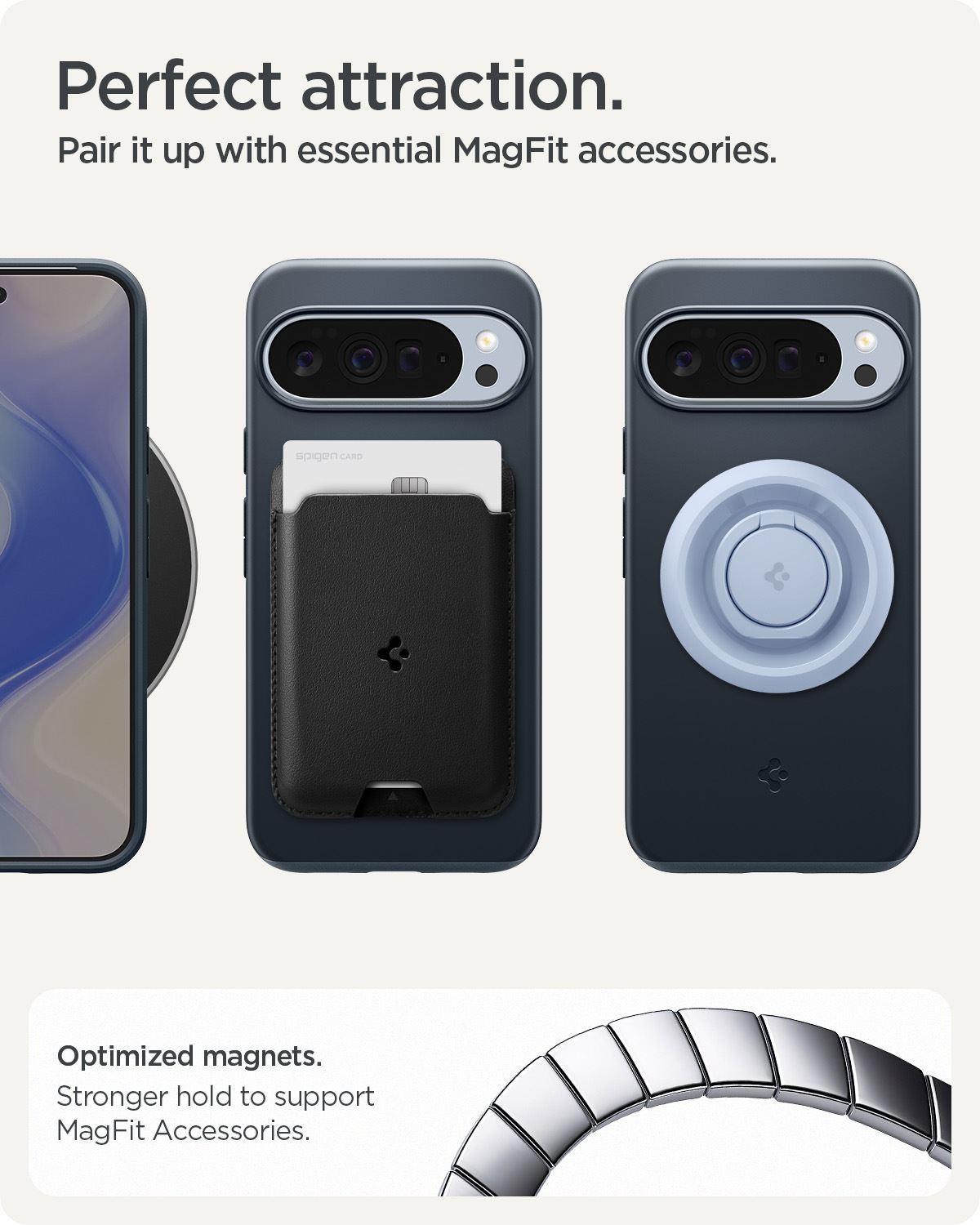Spigen Thin Fit MagSafe, metal slate - Google Pixel 10 Pro XL (18)