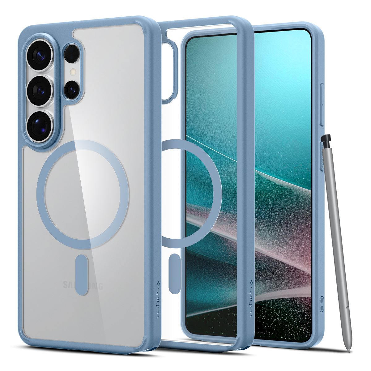 Spigen Ultra Hybrid MagSafe, light blue - Samsung Galaxy S26 Ultra