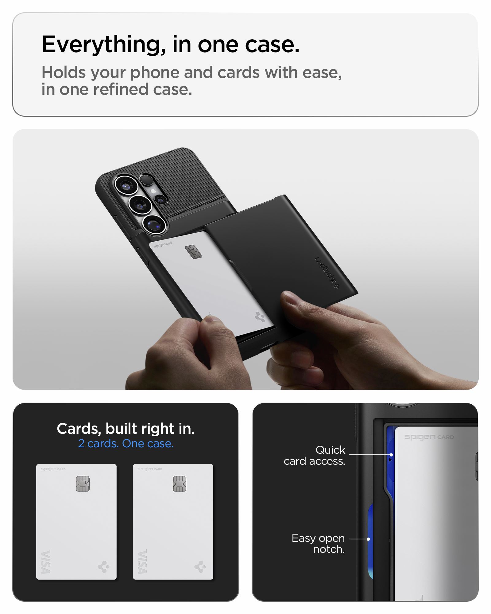 Spigen Slim Armor CS, black - Samsung Galaxy S26 Ultra (11)