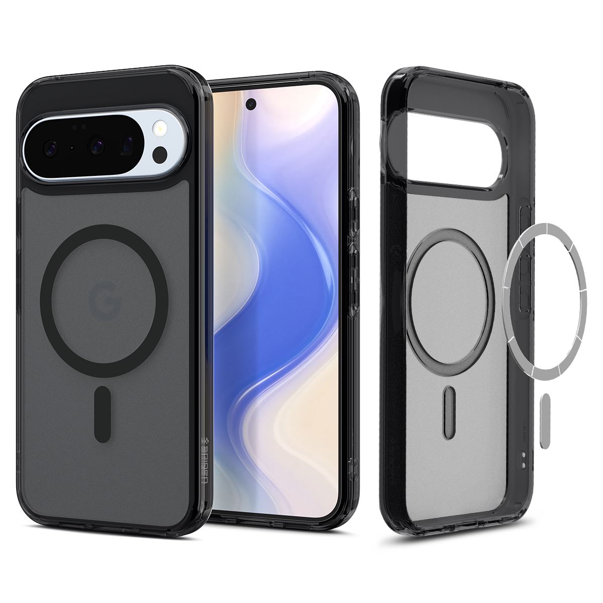 Spigen Ultra Hybrid MagSafe, frost black - Google Pixel 10 Pro/Pixel 10 (18)