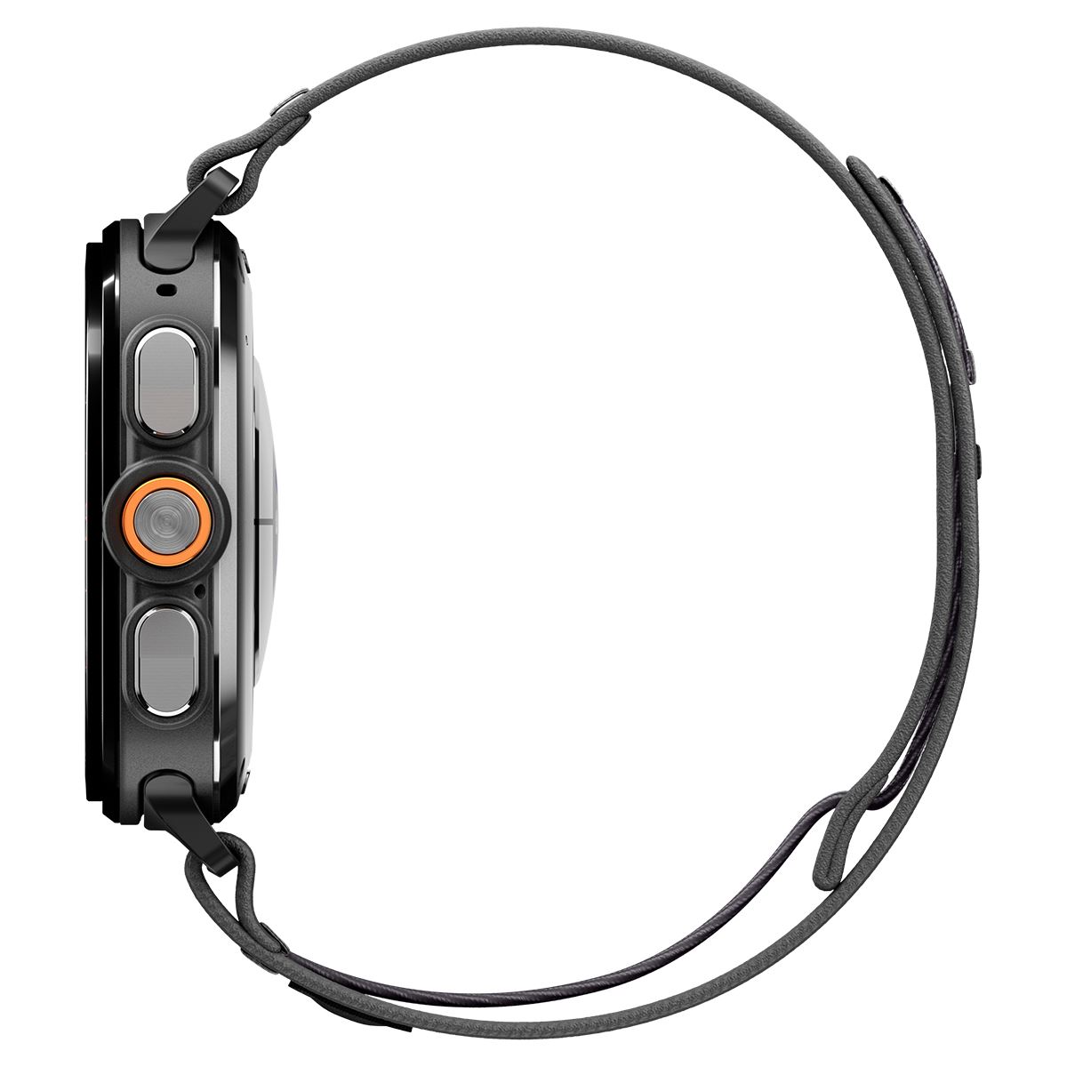 Spigen Athlex Air, active black gray - Samsung Galaxy Watch Ultra 2/1 47mm (5)