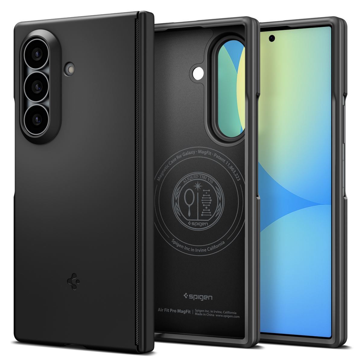 Spigen Air Fit Pro MagSafe, black - Samsung Galaxy Z Fold8 Ultra (1)