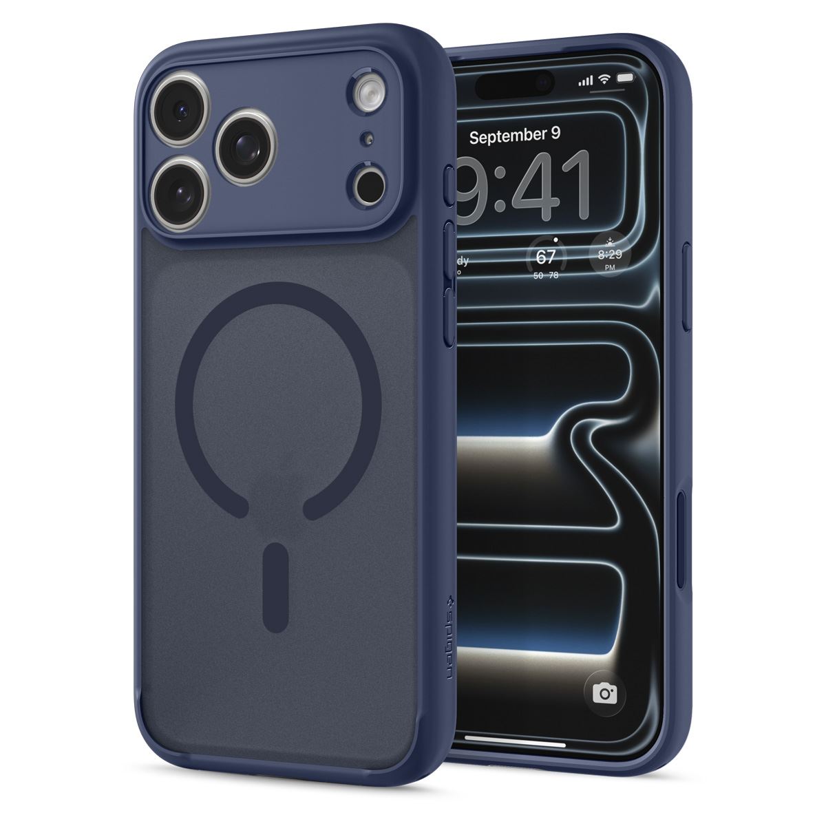 Spigen Ultra Hybrid MagSafe, frost deep blue - iPhone 18 Pro/17 Pro (11)