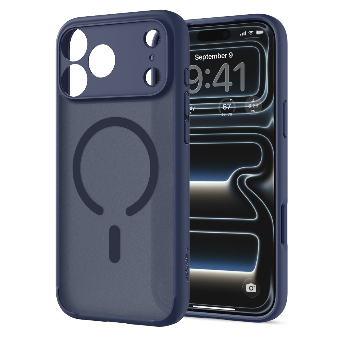 Spigen Ultra Hybrid MagSafe, frost deep blue - iPhone 18 Pro/17 Pro (12)